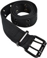 👗 eurosport premium canvas grommet belt: stylish women's accessory for belts logo