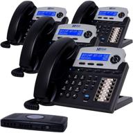 small office system charcoal telephones logo