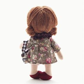 img 1 attached to 🧸 Набор для изготовления кукол RuiyiF: DIY набор для шитья мягких кукол для взрослых и детей, создание ручных мягких игрушек с одеждой - идеальный кукольный набор для девочек.