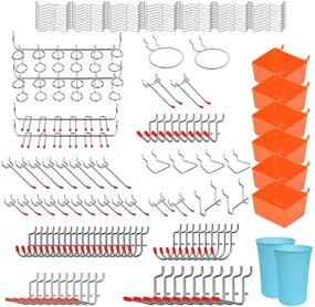 img 4 attached to YGORTECH Pegboard Assortment Organizing Accessories