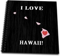 3drose hawaii heart red drawing db_218299_1 logo