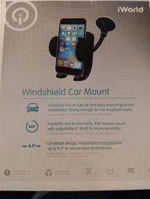 img 1 attached to IWorld Universal Smartphone Windshield Android