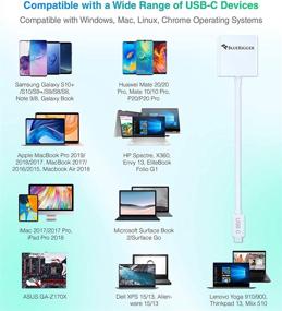 img 1 attached to Адаптер BlueRigger USB C совместимый с Thunderbolt