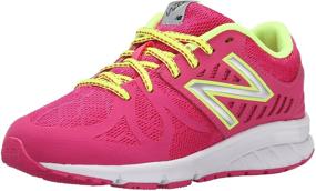 img 4 attached to 👟 Optimized for SEO: Girls' New Balance Vazee Rush Lace Shoes