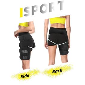 img 1 attached to Auskang Hip Brace with Thigh Compression Sleeve, Groin Compression Wrap, and Hamstring Compression Sleeve – For Hip Pain Relief, Support for Hip Replacements, Sciatica, and Quad Muscle Strains – Fits Both Left and Right