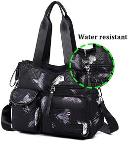 img 3 attached to Versatile & Fashionable Utility Handbags with Convenient Pockets for Women - Including Wallets