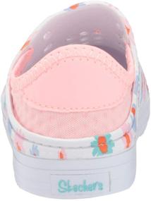 img 2 attached to 👟 Skechers Girls' Cali Gear Water Shoe, White/Pink, Size 7