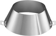 stainless steel barbecue kettle grill accessories - large 12&#34; bbq kettle grills 22 26.75 wsm for vortex weber - enhancing barbecue charcoal kettle accessory (12&#34; diameter x 4&#34; height) logo