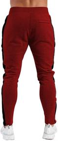 img 2 attached to PIDOGYM Athletic Sweatpants Joggers Pockets Men's Clothing
