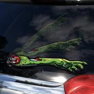 🧟 wipertags zombie hunter arm: the ultimate rear wiper blade vehicle accessory logo