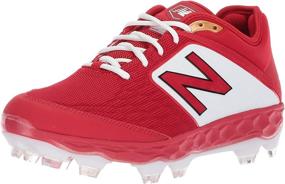 img 4 attached to 🔥 New Balance 3000V4 Baseball White Men's Shoes and Athletic: Performance and Style Unleashed!