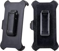 📱 wallskin 2 pcs belt clip holster for otterbox defender series case - galaxy note 20 (6.7") - protective/fit logo