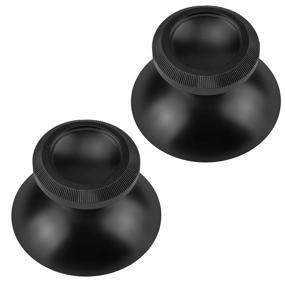 img 1 attached to 🎮 Black Set of 2 Xbox ONE Thumbsticks - Mcbazel Aluminum Alloy Metal Analog