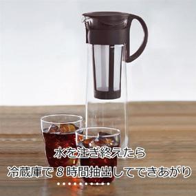 img 1 attached to Hario Mizudashi Cold Coffee 1000Ml: Идеальный прибор для холодного заваривания кофе для любителей кофе.