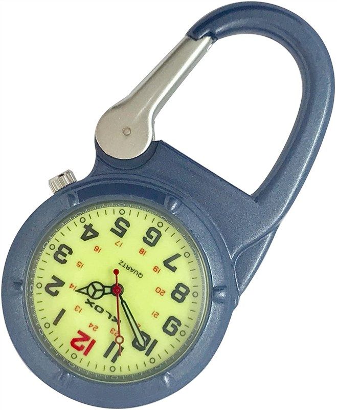 Klox Clip On Glow In The Dark Watch Blue 标志