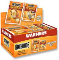 hothands hand & toe warmers: long lasting safe natural odorless warmers - bundle of 24 pairs of hand warmers & 8 pairs of toe warmers - air activated логотип