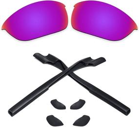 img 3 attached to Replacement Earsocks Sunglasses Midnight Sun Polarized Men's Accessories