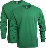 gildan x large men's cotton sleeve t shirt: comfortable and stylish clothing logo