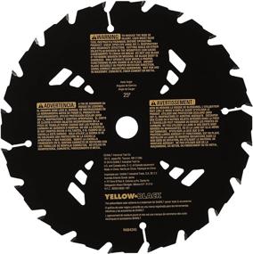 img 2 attached to 🔪 DEWALT 7-1/4-inch Circular Saw Blade for Pressure Treated and Wet Lumber, ATB, Thin Kerf, 5/8-inch and Diamond Knockout Arbor, 20-Tooth Blade (Model DW3174) in Black