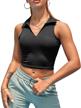 workout ribbed athletic casual sleeveless sports & fitness for other sports logo