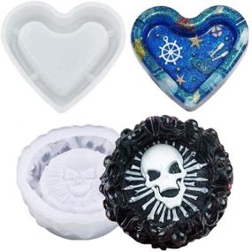 img 4 attached to Ashtray Heart Shaped Silicone Halloween Decoration