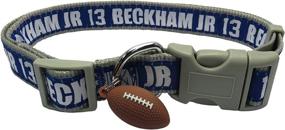 img 2 attached to 🐾 NFLPA Jersey Hoodie Collar Bandana for Dogs & Cats: Extensive Selection of Sports Football Pet Apparel & Accessories Licensed by the NFLPA. Choose from 12+ NFL Teams!