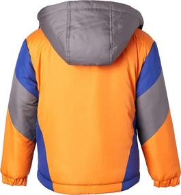 img 1 attached to Fleece Snowboard Hooded Colorblock Winter Boys' Clothing - Jackets & Coats