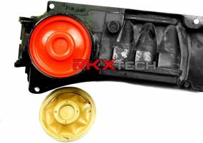 img 1 attached to RKX 3.6 & 3.2 Engine Valve Cover PCV Valve Diaphragm Membrane, Assembly with Gasket - Compatible with Volkswagen Audi