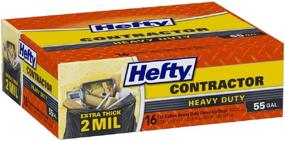 img 1 attached to 🗑️ High-Performance Contractor Trash Bags: Heavy Duty, 55-Gallon, 16-Count