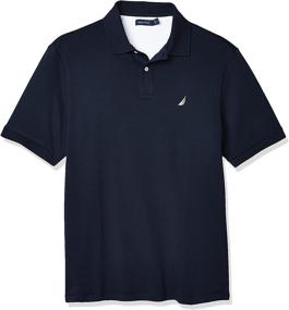 img 4 attached to Nautica Classic Sleeve Cotton X Large Men's Clothing in Shirts