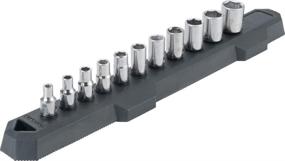 img 1 attached to CRAFTSMAN 1/4-Inch Drive Socket Set, SAE 6-Point - 11-Piece: Complete Precision Toolkit (CMMT12040)