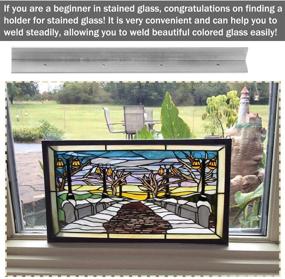 img 1 attached to 🔹 Efficient and Versatile 6 inch Stained Glass Layout Block System