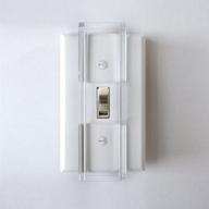 child proof light switch guard: a secure solution for standard toggle style switches logo