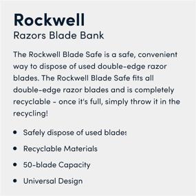 img 2 attached to Rockwell Razors Blade Bank Recyclable