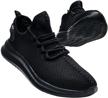 enlen benna breathable lightweight comfortable men's shoes and athletic logo