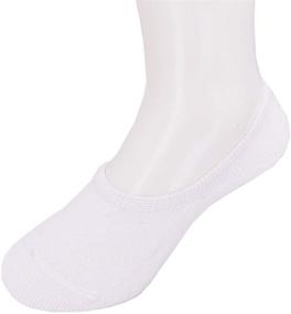 img 1 attached to 🧦 Top-Quality 10-Pack Kids No Show Socks - Premium Cotton Low Cut Socks for Girls and Boys