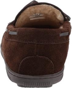 img 2 attached to Florsheim Cozy Slipper Chocolate Suede Men's Shoes and Loafers with Slip-Ons