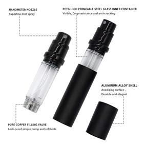 img 1 attached to Refillable Perfume Atomizer Portable Leakage