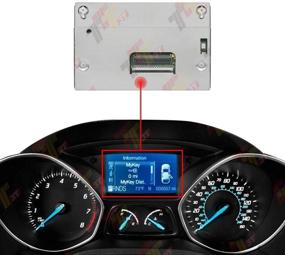 img 4 attached to 🚗 Enhanced Color Display for Ford Escape Focus 150MPH Speedometer Instrument - LQ042T5DZ11