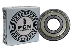 img 3 attached to PGN 6201 ZZ Shielded Ball 🔒 Bearing for Enhanced Power Transmission in Bearings