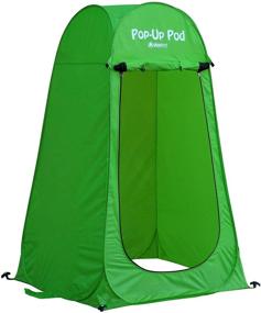 img 3 attached to 🚿 GigaTent Pop Up Pod Changing Room Privacy Tent – The Ultimate Outdoor Shower Tent, Camp Toilet, and Rain Shelter for Camping & Beach – Lightweight, Sturdy, and Foldable with Easy Set Up – Including a Convenient Carry Bag