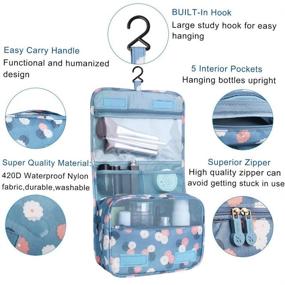 img 1 attached to Ultimate Travel Essential: Doit Avoir Waterproof Vacation Organizer