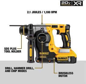 img 2 attached to 🔨 Dewalt DCH273P2 Rotary Hammer with Brushless Feature and High Capacity Batteries