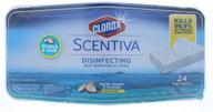 🧼 clorox scentiva disinfecting wet mopping cloths 32034: white cleaning power at its best logo