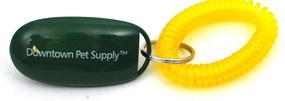 img 3 attached to 🐾 Downtown Pet Supply Large Button Training Clicker for Dogs and Cats - Clickers with Wristbands