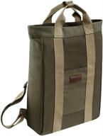 🎒 dejaroo canvas backpack laptop bag: stylish and functional carry-all for laptops логотип