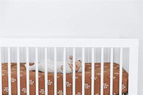 img 3 attached to Mebie Baby Chestnut Muslin 🛏️ Crib Sheet - Textile for Enhanced Comfort