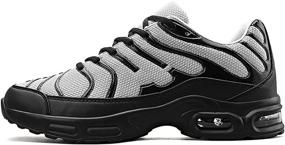 img 3 attached to Ugmikdo Men's Walking Shoes: Lightweight 👟 Running Sneakers for Fashionable Athletic Tennis Gym Workout