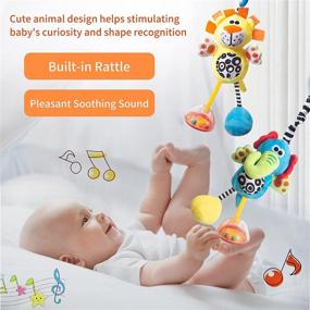 img 3 attached to Baby Hanging Rattle Toys Educational