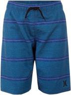 shop the versatile hurley boys' classic pull on swim trunks for effortless poolside style logo